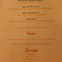Menu ask for daily specials at Taqueria Muchachos in Rhodes