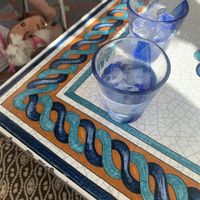 water at Caffè Positano in Positano