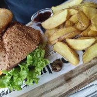 Burger at Gostisce Sovdat in Bovec