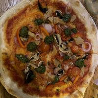 Tasty pizza    at Happy Italy in Groningen