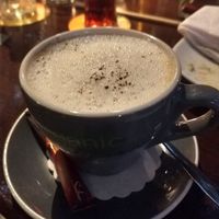 Cappuccino at Vegan Food Bar in Huizen