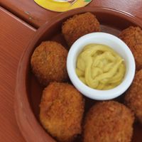 Bitterballen at Vegan Food Bar in Huizen
