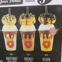 Vegan drink at Royal Donuts in Moers