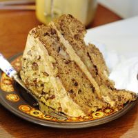 Cake at Curran Geal in Edinburgh