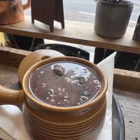 Spicy mushroom soup   at Curran Geal in Edinburgh