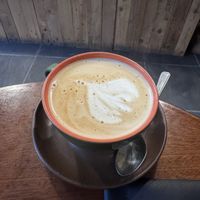 Latte   at Curran Geal in Edinburgh