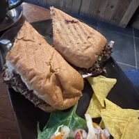 Philly cheesesteak   at Curran Geal in Edinburgh