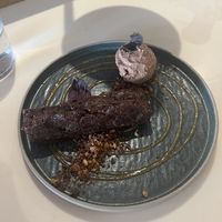Miso brownie   at KUSAKI in Brighton