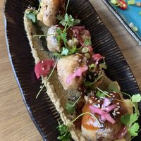 Cauliflower. Again deep fried   at KUSAKI in Brighton