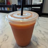 Mango berry lime juice at Brick City Vegan in Newark