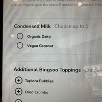 Vegan Condensed Milk  at Lazy Sundaes in New York City