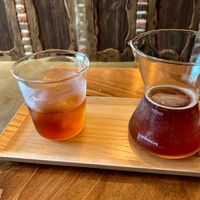 Fresh cold brew at Nutstown Coffeeroasters in Ishigaki