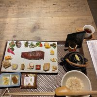 Meal presentation is flawless, build your own sushi  at AWOMB Nishikiyamachi in Kyoto