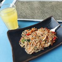 Pad thai at Therme Bucharest - Greens Restaurant in Bucharest