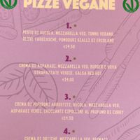 Seasonal pizza at Le 4 Stagioni Pizzeria Gourmet in Conegliano