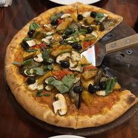 Vegan pizza   at Sisters Tavern & Pizzeria in Qui Nhon