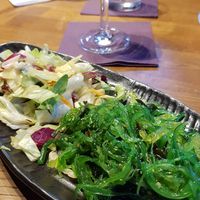Seaweed salad, tell them not to add the salad dressing at Amaya in Ingolstadt