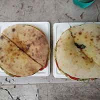 Puccia vegana at La Lira Focacceria in Alberobello