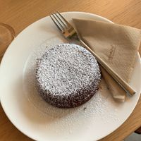 Schoko-Mandel Kuchen  at Camping Passeier in St Martin In Passeier