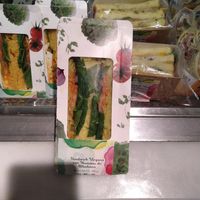 Vegan sandwich at MAD - Eating Point - T4 in Madrid