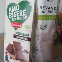 Bevanda al riso & cioccolato fondente at Eurospin in Osio Sopra