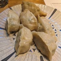 Vegetarian dumplings at Mr Wang in Santander