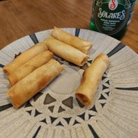 Mini spring rolls at Mr Wang in Santander