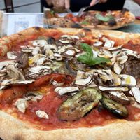 Vegane Pizza at Am Rathaus in Fuessen
