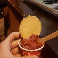 Berry sorbet at Am Rathaus in Fuessen