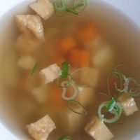 Tagessuppe mit Tofu at An Nam in Wolfsburg