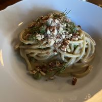 Vegan pasta - a little bland but noodles were perfectly done   at Gia in Toronto