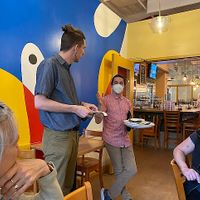 Our friend Tony, the GM at Pizzeria Paradiso in Washington