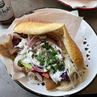 Döner in bread  at Adieu Paris - Döner Chérie in Cologne