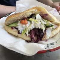 Döner Kebab vegan  at Adieu Paris - Döner Chérie in Cologne