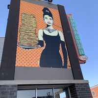 Cool store front  at The Breakfast Club in Des Moines