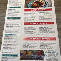 Menu  at The Breakfast Club in Des Moines