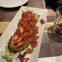 Bruschetta  at Domino in Lugano