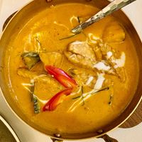 Tempeh & Pumpkin Red Curry  at Mali Vegan Thai in South West London