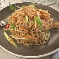 Pad thai  at Mali Vegan Thai in South West London