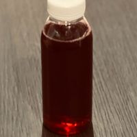 Iced Rosella tea at Mali Vegan Thai in South West London