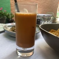 Thai iced tea   at Mali Vegan Thai in South West London