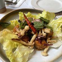Popcorn chicken   at Mali Vegan Thai in South West London