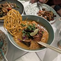 Kao soi at Mali Vegan Thai in South West London