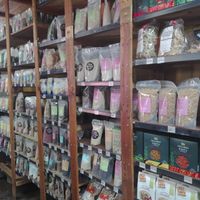 Pre-packed bulk and pantry goods at Fresh Earth Food Store in Johannesburg