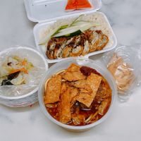 Foodie! Enjoyed lormee alot! All cost less than 10sgd at Vegetarian 素食 - Geylang Bahru in Central Singapore