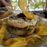 causa vegana at El Rincon Colombiano in El Valle De Anton