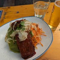 Lentil loaf at Ludwigs in Mountain View