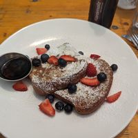 French toast at Ludwigs in Mountain View