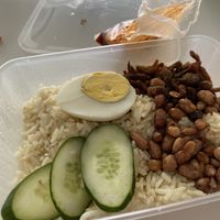 Nasi Lemak at Hailam Vege in Kuala Lumpur
