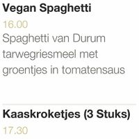 Menu augustus 2021 at MISTRAL in Bree